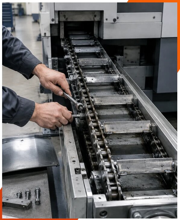 Ремонт транспортеров стружки в Подольске от 15627 р. | ЮнионикРу